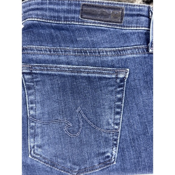 Adriano Goldschmied Legging Ankle‎ Jeans Womens 27R Distressed Skater Stretch - Picture 15 of 16